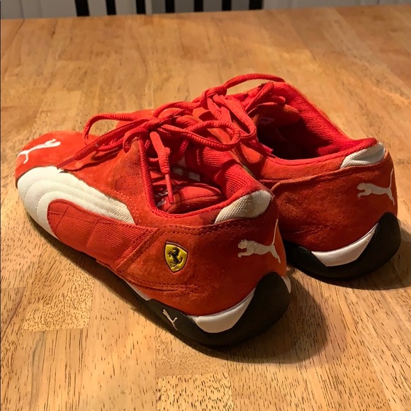 Puma Ferrari Driving Shoes Speedcat Red 